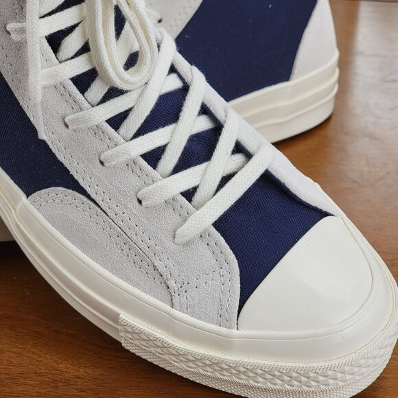 Converse Chuck 70 Hi "Final Club" 168604C Obsidian / Egret Size 8.5 Men's - Picture 7 of 11